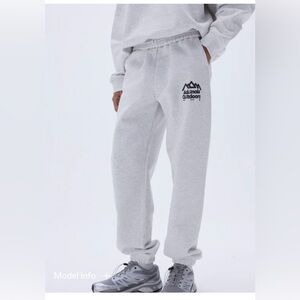 Adanola Sweatpants L, light gray